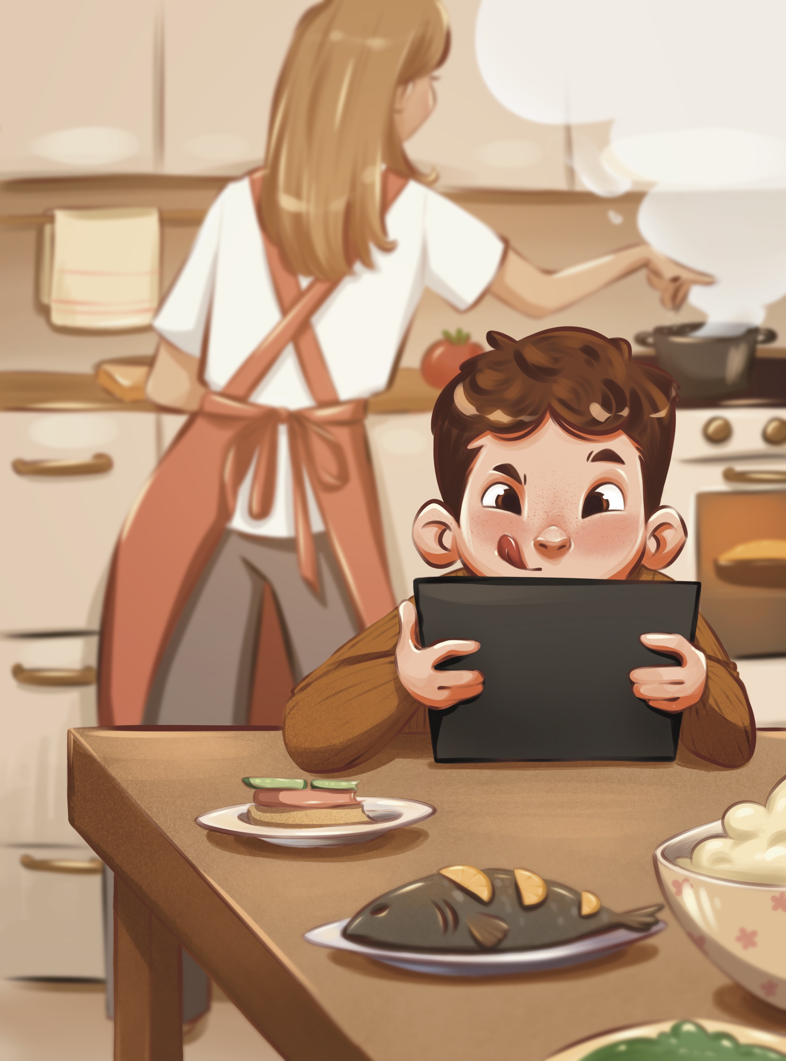 Book illustration